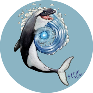 Cosmic Whale Pod Magic, L122, Southern Resident Orca, Pacific Northwest