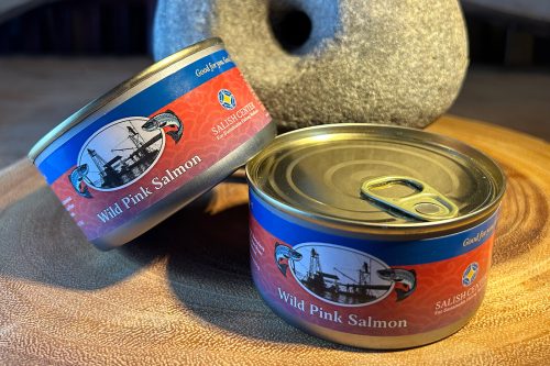 Wild Pink Salmon, Reefnet caught, 6 0z. can